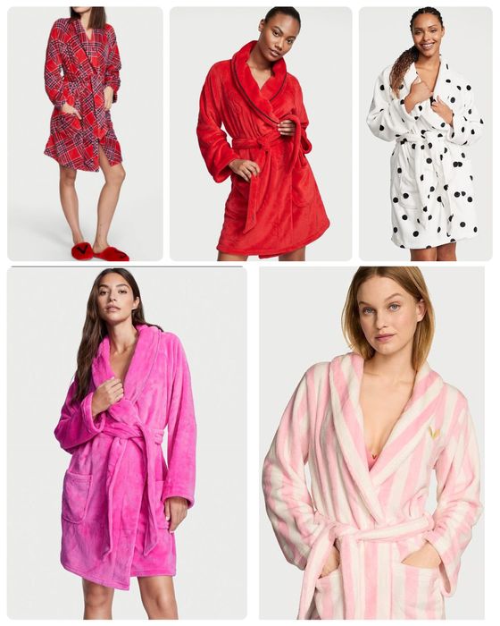 Піжама фланель модал сатин Victoria’sSecret подарунок свята різдво нг