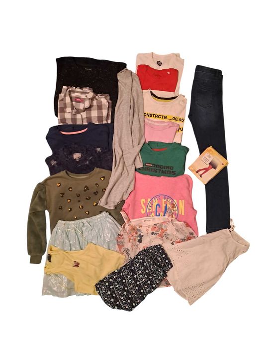 Paka ubrań dla dziewczynki r 134-140