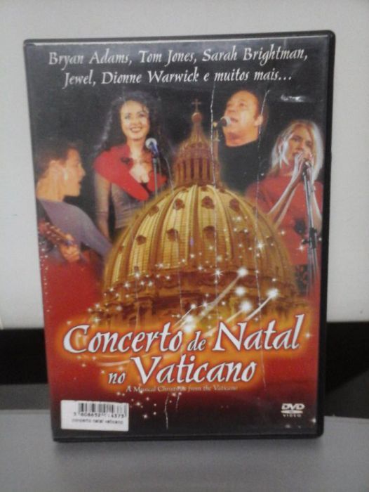 DVDs Musicais VENDIDOS EM SEPARADO Preços Variados - Entrega IMEDIATA