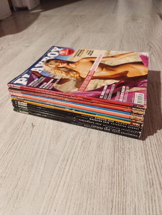 Playboy 2018 (12 egzemplarzy)cały rocznik