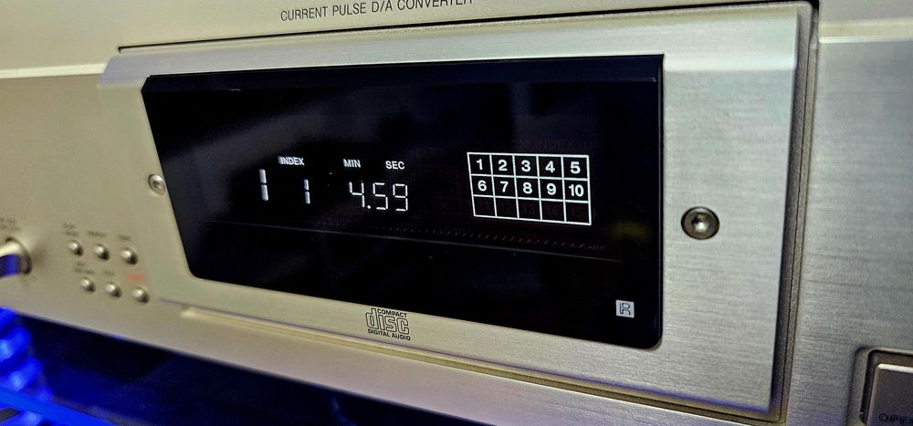 SONY CDP XA50ES+oryginalny pilot, szampański-idealny stan