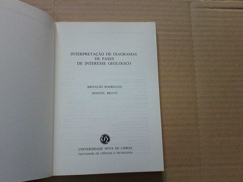 Interpretação de diagramas de fases de interesse geológico