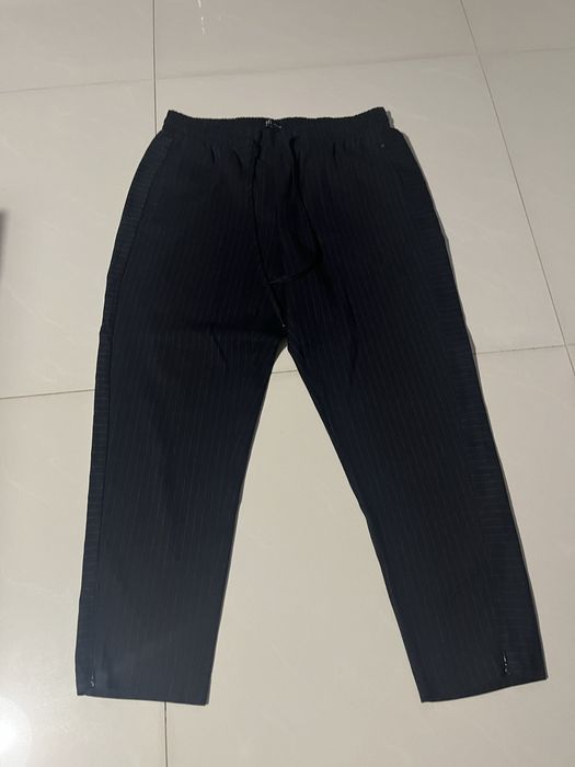 Wlegancie spodnie granatowe