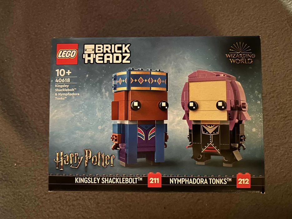 LEGO 40618 BrickHeadz - Kingsley Shacklebolt i Nimfadora Tonks