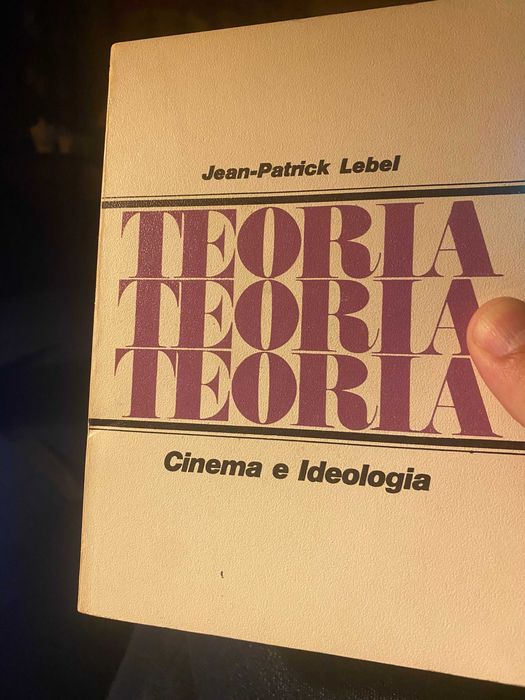 Livro teoria teoria cinema e ideologia de Jean Patrick Lebel