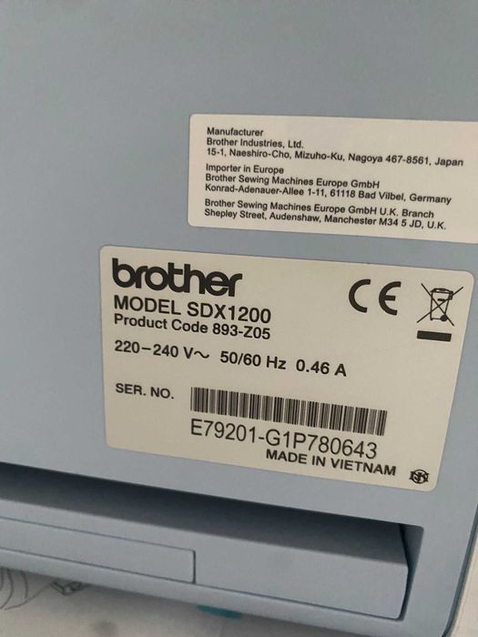 Ploter Brother ScanNCut SDX1200 s. IDEALNY