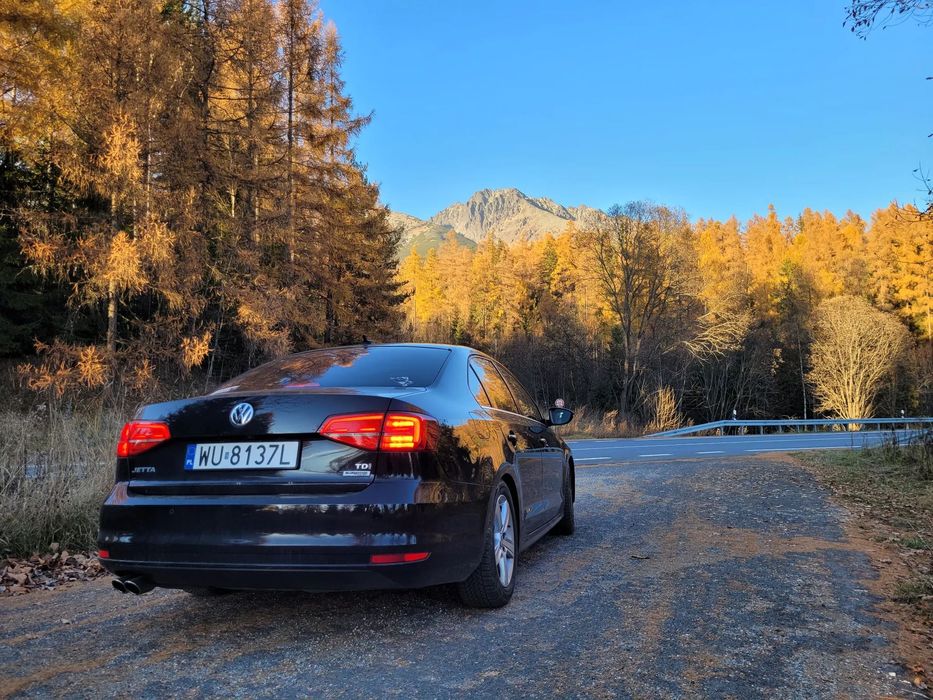 Volkswagen Jetta Volkswagen Jetta 2015 2.0 TDI 150KM Highline Salon Polska LED Hak Chip