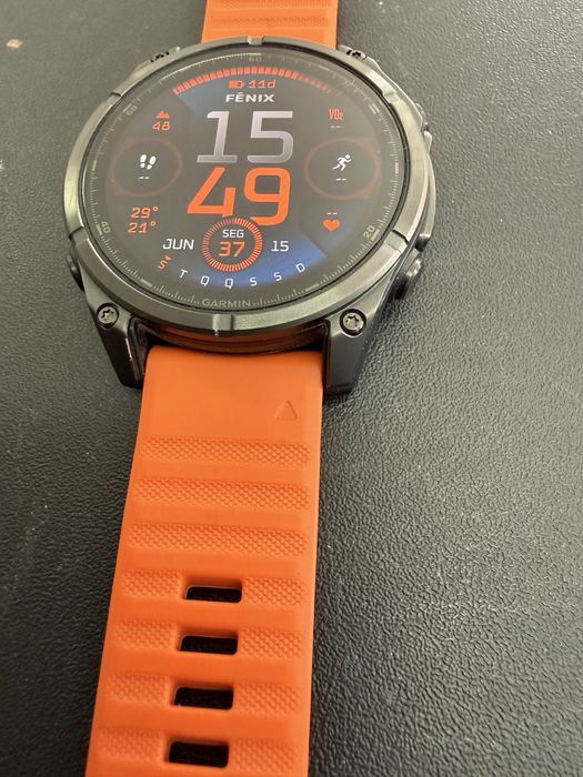 Garmin Fenix 8 safira/amoled 47 mm, igual a novo