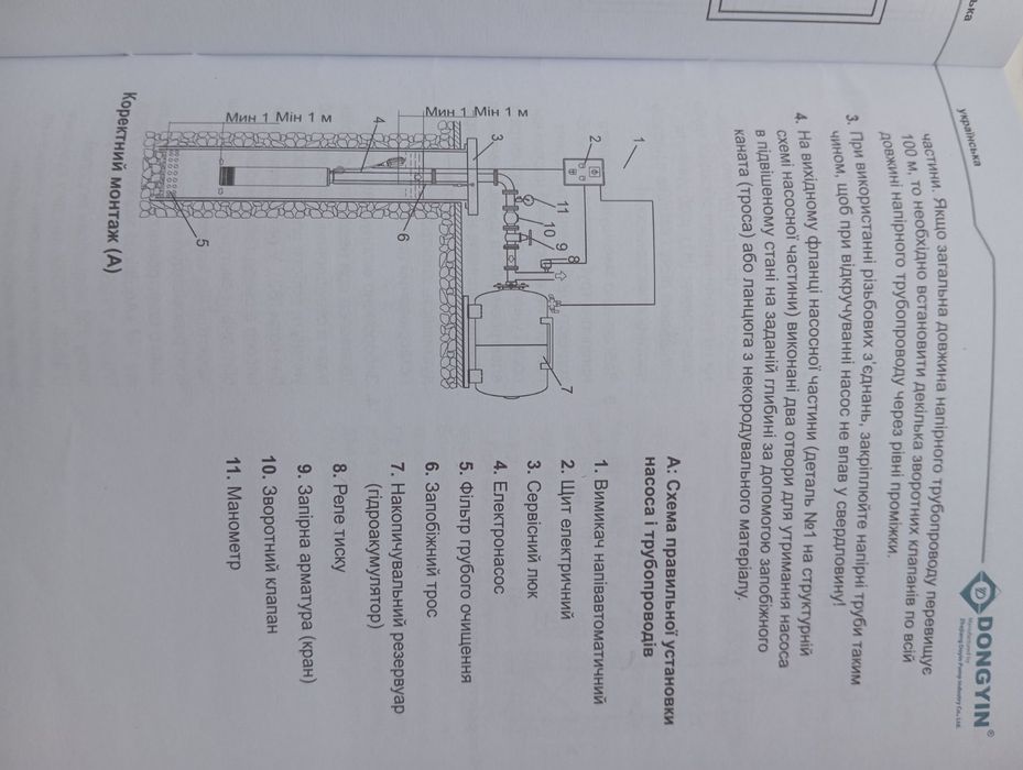 Насос відцентрований  DONGYIN