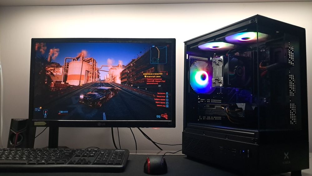 Топ Ігровий пк Ryzen 5 2600/Gtx 1060 6g/16ram/SSD240+500BDD