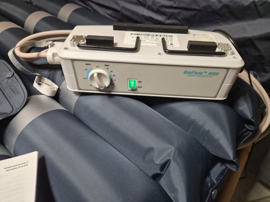 Materac przeciwodleżynowy rurowy pneumatyczny NOWY