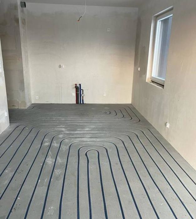 Frezowanie pod ogrzewanie podlogowe