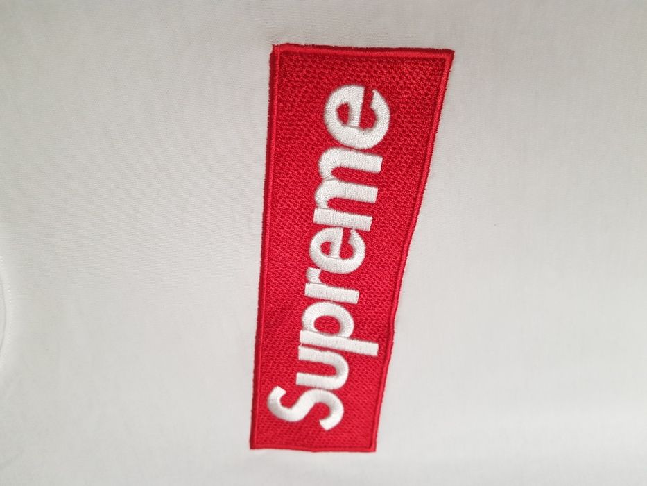 T shirt Supreme branca