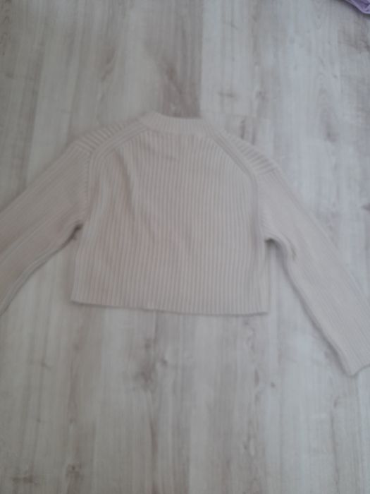 Ciepły modny swetr H&M r.S