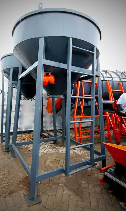 Розтарювач біг-бегів, дозуючи комплекси, бункер, цемента, силос