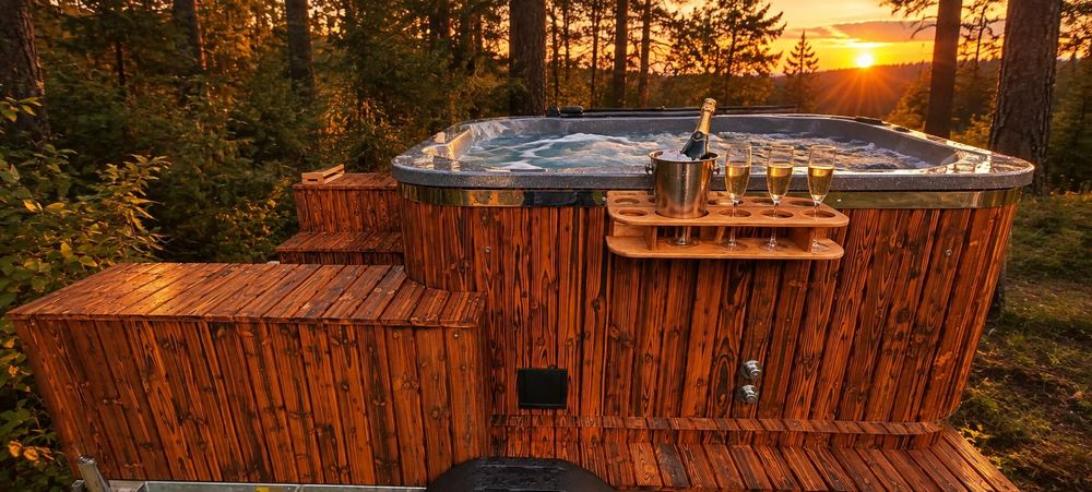 Mobilna bania balia jacuzzi Białystok podlaskie