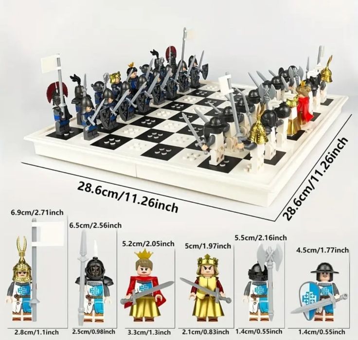 Конструктор шахматы Лего 76399 + игровая доска .