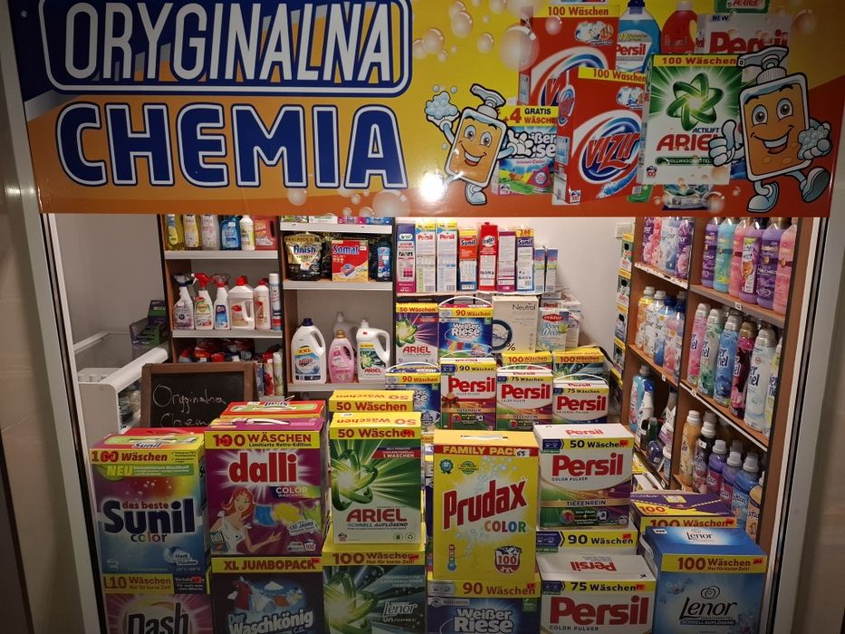 Oryginalna chemia z Niemiec Proszki u Gośki Persil