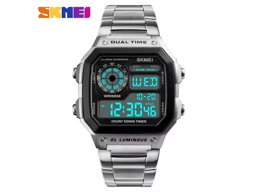 Relogio cromado SKMEI