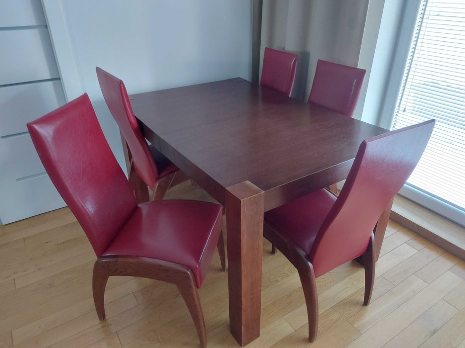 Stół z krzesłami PAGED