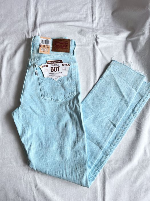 Levi’s Strauss & Co jeansy skinny stretch 501
