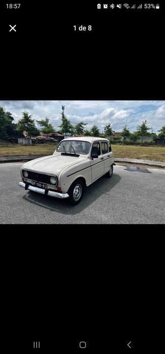 Renault 4L GTL Gasolina e Gás