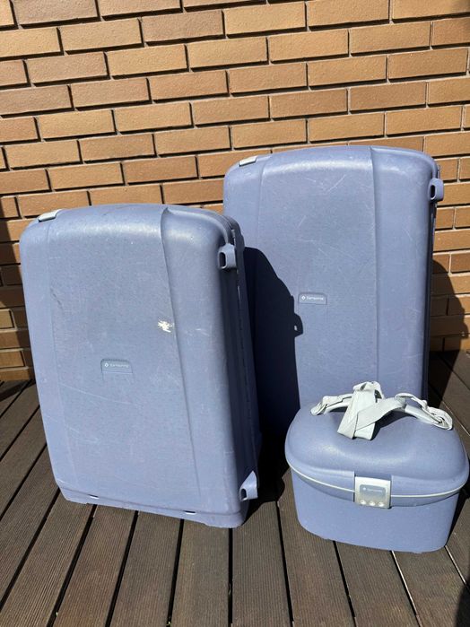 Malas viagem Samsonite - conjunto de 2 malas e 1 malote