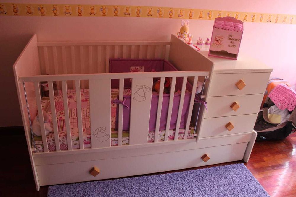Cama convertível criança