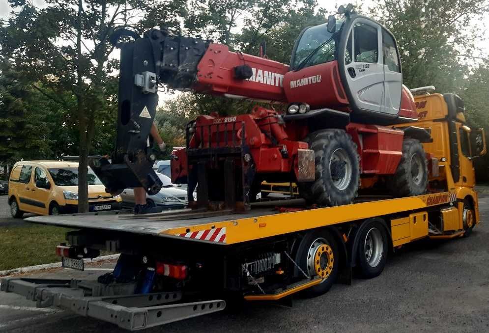 Wynajem ładowarek teleskopowych Manitou – obrotowe 360°