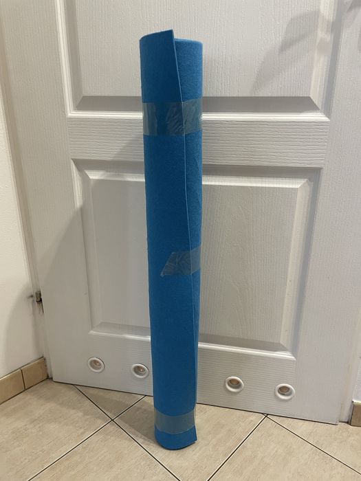 Filc niebieski 4mm 100x90 cm