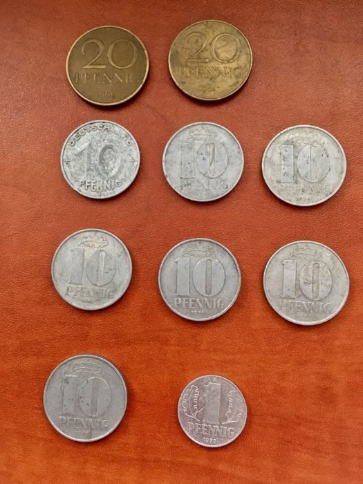 Monety zagraniczne - 13 sztuk