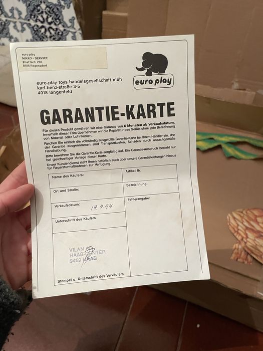 Pista carros comandados 1994