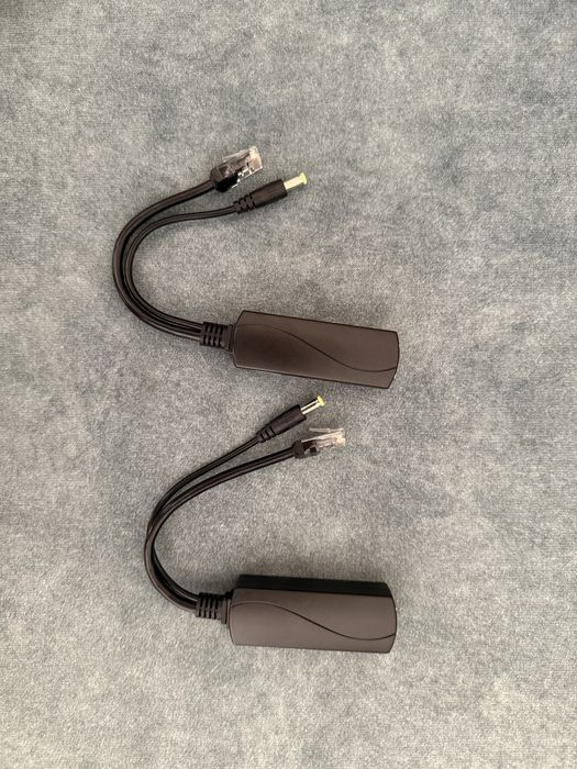 REVODATA PoE Gigabit Splitter 12V/1A, DC 5.5*2.1mm PoE Plug to DC 12V/1A Output