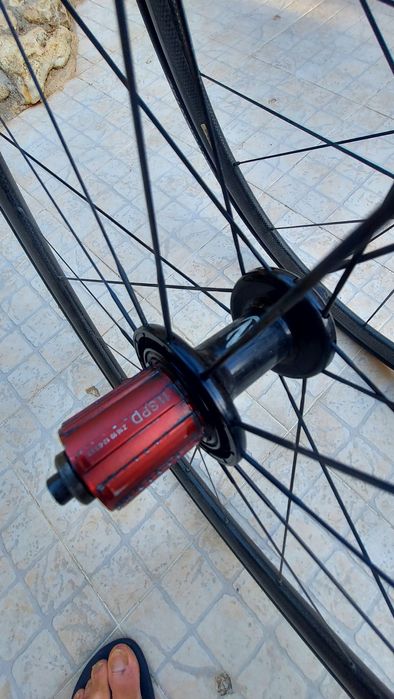 Rodas de carbono Zipp 202 oportunidade