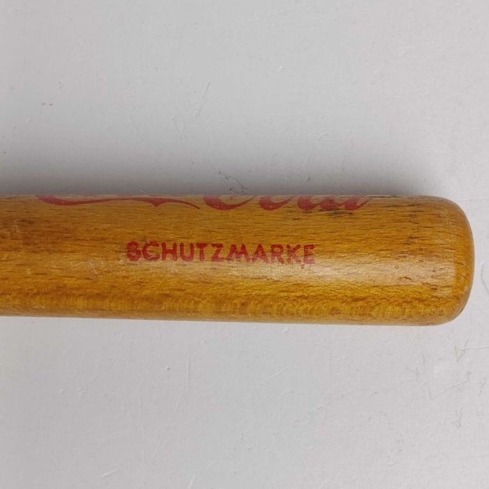 Otwieracz do butelek Coca-Cola | lata 60. | vintage | reklama | drewno | 14 cm