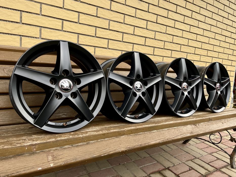 Диски R15 5.112 ET38 Шкода А5 А7 Гольф Фольцваген Т4 Джета Тоуран