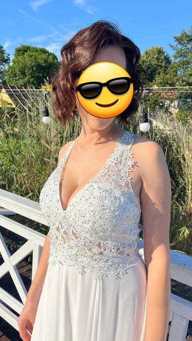 Suknia ślubna biała