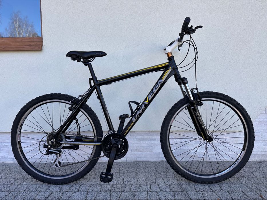 Rower UNIVEGA - Mtb, koła 26, aluminiowy, Shimano Acera, amortyzacja
