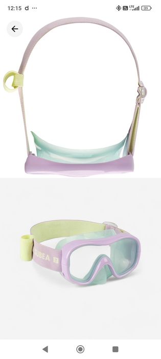 Maska do nurkowania dla dzieci