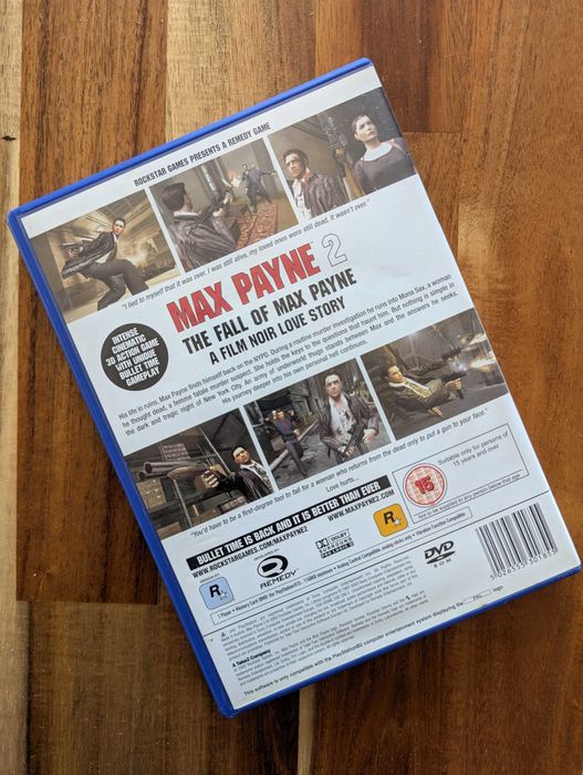 Max Payne 2 The Fall of Max Payne PS2 Angielska Wersja PlayStation 2