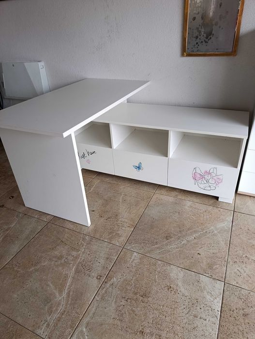 Biurko z szafką Meblik Fashion