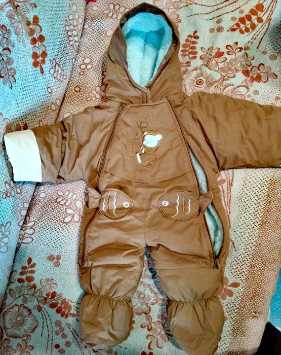 Детский зимний комбинезон