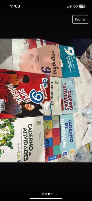 Livros de fichas 9 ano