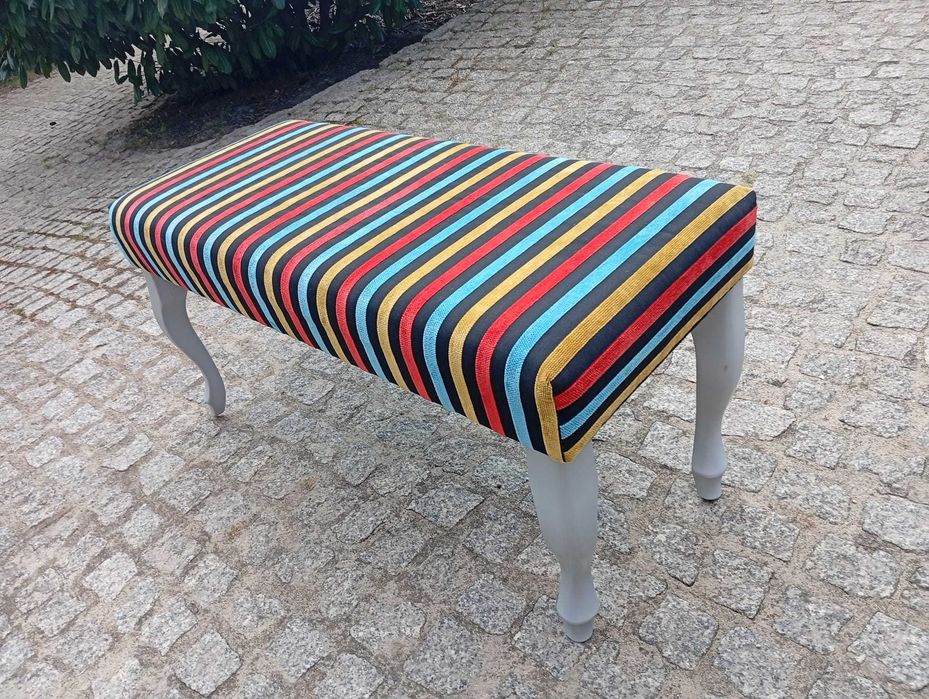 Designerska ławka tapicerowana