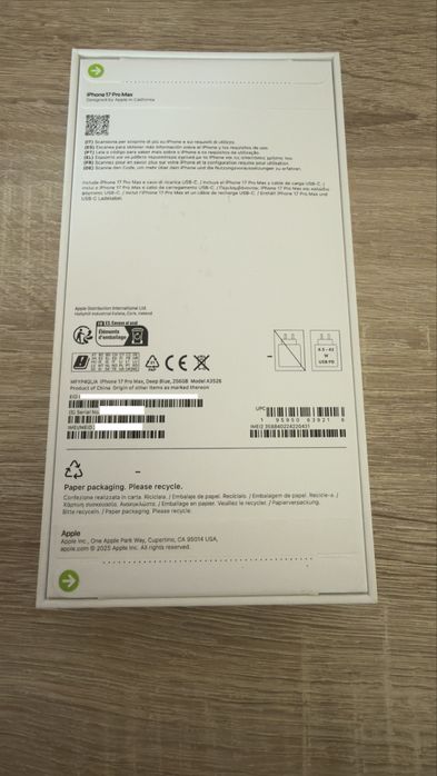 Iphone 17 Pro Max Selado