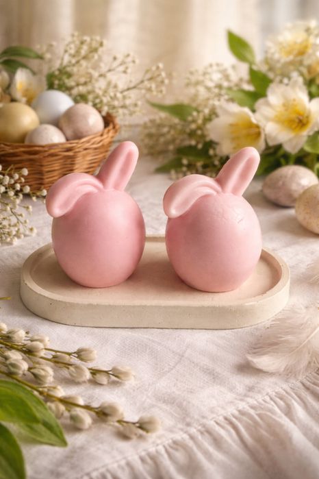 Соєві свічки ручної роботи до Пасхи