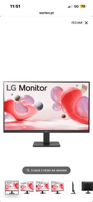 Monitor olg utilizado 2 vezes