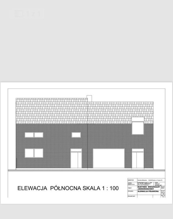 Dom w stanie surowym na sprzedaz