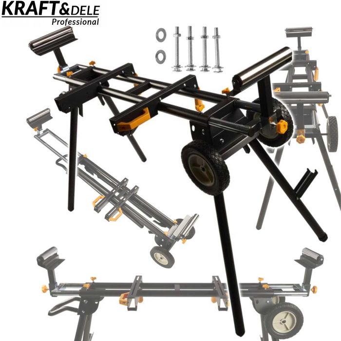 KRAFT&DELE Stół Uniwersalny Ukośnicy Stojak Piły Pilarki KD11873