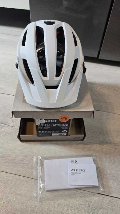 Kask Rowerowy MTB Giro Manifest Mips Spherical Matte White M 55-59 cm